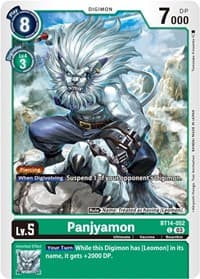 Panjyamon - Blast Ace - Digimon Card Game card
