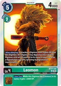 Leomon - Blast Ace - Digimon Card Game card