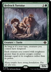 Bedrock Tortoise - The Lost Caverns of Ixalan - Magic: The Gathering card