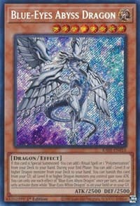 Blue-Eyes Abyss Dragon (Secret Rare) - 25th Anniversary Rarity Collection - YuGiOh card