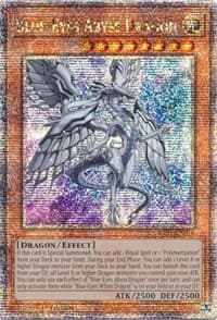 Blue-Eyes Abyss Dragon (Quarter Century Secret Rare) - 25th Anniversary Rarity Collection - YuGiOh card