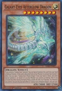 Galaxy-Eyes Afterglow Dragon - 25th Anniversary Rarity Collection - YuGiOh card