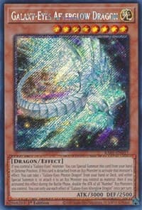 Galaxy-Eyes Afterglow Dragon (Platinum Secret Rare) - 25th Anniversary Rarity Collection - YuGiOh card