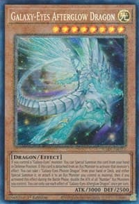 Galaxy-Eyes Afterglow Dragon (PCR) - 25th Anniversary Rarity Collection - YuGiOh card