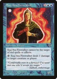 Suq'Ata Firewalker - Mirage - Magic: The Gathering card