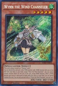 Wynn the Wind Channeler (Secret Rare) - 25th Anniversary Rarity Collection - YuGiOh card