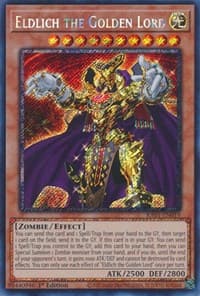 Eldlich the Golden Lord (Platinum Secret Rare) - 25th Anniversary Rarity Collection - YuGiOh card