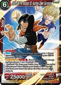 Android 17 & Android 18, Hunting Down Survivors - Perfect Combination - Dragon Ball Super: Masters card