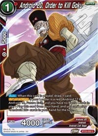 Android 20, Order to Kill Goku - Perfect Combination - Dragon Ball Super: Masters card