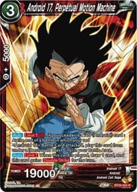 Android 17, Perpetual Motion Machine - Perfect Combination - Dragon Ball Super: Masters card