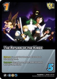 The Return of the Kings - UniVersus: My Hero Academia: Jet Burn - UniVersus card
