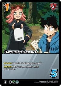 Hatsume's Designs - UniVersus: My Hero Academia: Jet Burn - UniVersus card
