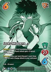 Izuku Midoriya (Serial Numbered) - UniVersus: My Hero Academia: Jet Burn - UniVersus card