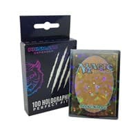 Holographic Perfect Fits - Fracture (100-Pack) - Prismatic Defender Card Sleeves - Card Sleeves card