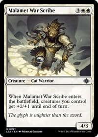 Malamet War Scribe - The Lost Caverns of Ixalan - Magic: The Gathering card