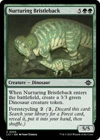Nurturing Bristleback - The Lost Caverns of Ixalan - Magic: The Gathering card
