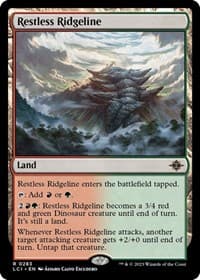 Restless Ridgeline - The Lost Caverns of Ixalan - Magic: The Gathering card