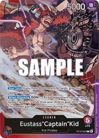 Eustass"Captain"Kid (003) - ST-10: Ultra Deck The Three Captains - One Piece Card Game card