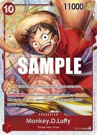 Monkey.D.Luffy (006) - ST-10: Ultra Deck The Three Captains - One Piece Card Game card