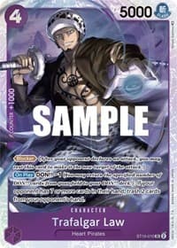 Trafalgar Law (010) - ST-10: Ultra Deck The Three Captains - One Piece Card Game card
