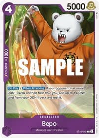 Bepo - ST-10: Ultra Deck The Three Captains - One Piece Card Game card
