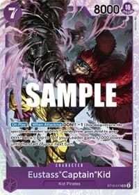 Eustass"Captain"Kid (013) - ST-10: Ultra Deck The Three Captains - One Piece Card Game card