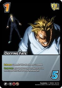 Defying Fate - UniVersus: My Hero Academia: Jet Burn - UniVersus card