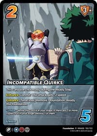 Incompatible Quirks - UniVersus: My Hero Academia: Jet Burn - UniVersus card