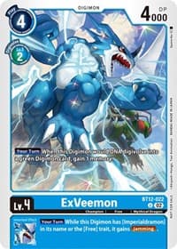ExVeemon (NYCC 2023 Demo Deck) - Digimon Demo Deck Exclusive Cards - Digimon Card Game card