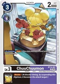ChuuChuumon - Blast Ace - Digimon Card Game card