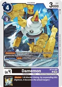 Damemon - Blast Ace - Digimon Card Game card