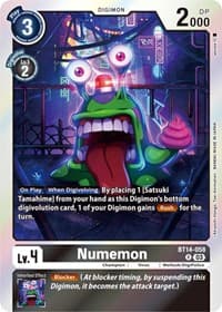 Numemon - Blast Ace - Digimon Card Game card