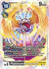 PlatinumNumemon - Blast Ace - Digimon Card Game card