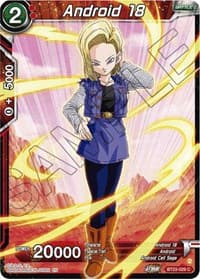 Android 18 - Perfect Combination - Dragon Ball Super: Masters card