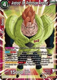 Android 16, Prototype Android - Perfect Combination - Dragon Ball Super: Masters card
