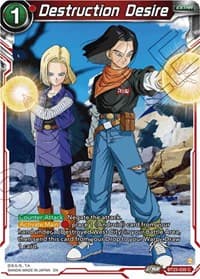Destruction Desire - Perfect Combination - Dragon Ball Super: Masters card