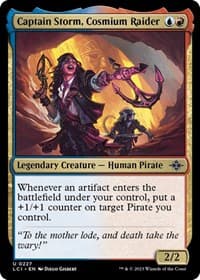 Captain Storm, Cosmium Raider - The Lost Caverns of Ixalan - Magic: The Gathering card