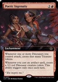 Poetic Ingenuity (Extended Art) - The Lost Caverns of Ixalan - Magic: The Gathering card