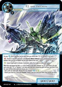 T2 and Falchion - Judgment of the Rogue Planet - Force of Will card