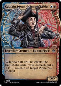 Captain Storm, Cosmium Raider (Showcase) - The Lost Caverns of Ixalan - Magic: The Gathering card