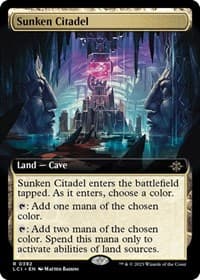 Sunken Citadel (Extended Art) - The Lost Caverns of Ixalan - Magic: The Gathering card