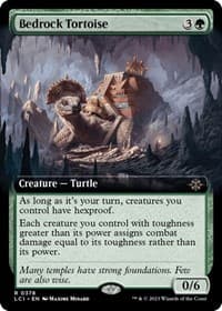 Bedrock Tortoise (Extended Art) - The Lost Caverns of Ixalan - Magic: The Gathering card