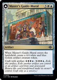 Master's Guide-Mural - The Lost Caverns of Ixalan - Magic: The Gathering card
