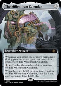 The Millennium Calendar (Extended Art) - The Lost Caverns of Ixalan - Magic: The Gathering card