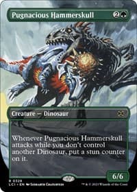 Pugnacious Hammerskull (Borderless) - The Lost Caverns of Ixalan - Magic: The Gathering card