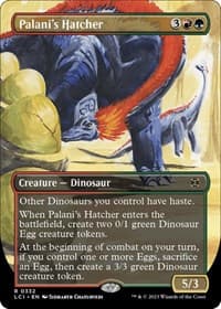 Palani's Hatcher (Borderless) - The Lost Caverns of Ixalan - Magic: The Gathering card