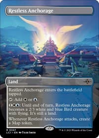 Restless Anchorage (Borderless) - The Lost Caverns of Ixalan - Magic: The Gathering card