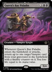 Queen's Bay Paladin (Extended Art) - The Lost Caverns of Ixalan - Magic: The Gathering card