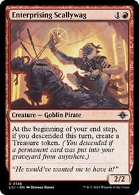 Enterprising Scallywag - The Lost Caverns of Ixalan - Magic: The Gathering card