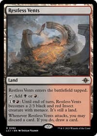 Restless Vents - The Lost Caverns of Ixalan - Magic: The Gathering card
